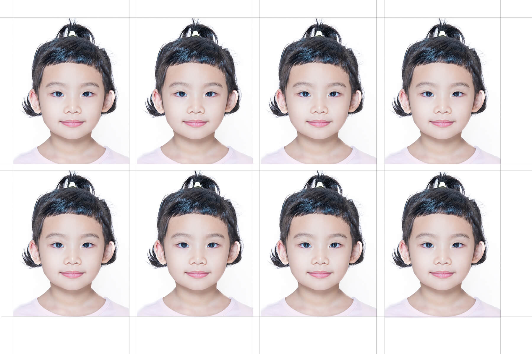 韓式證件照(兒童)的第1張圖片
